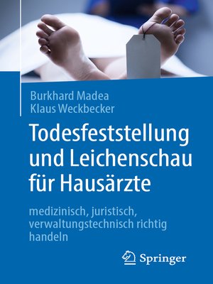 cover image of Todesfeststellung und Leichenschau für Hausärzte